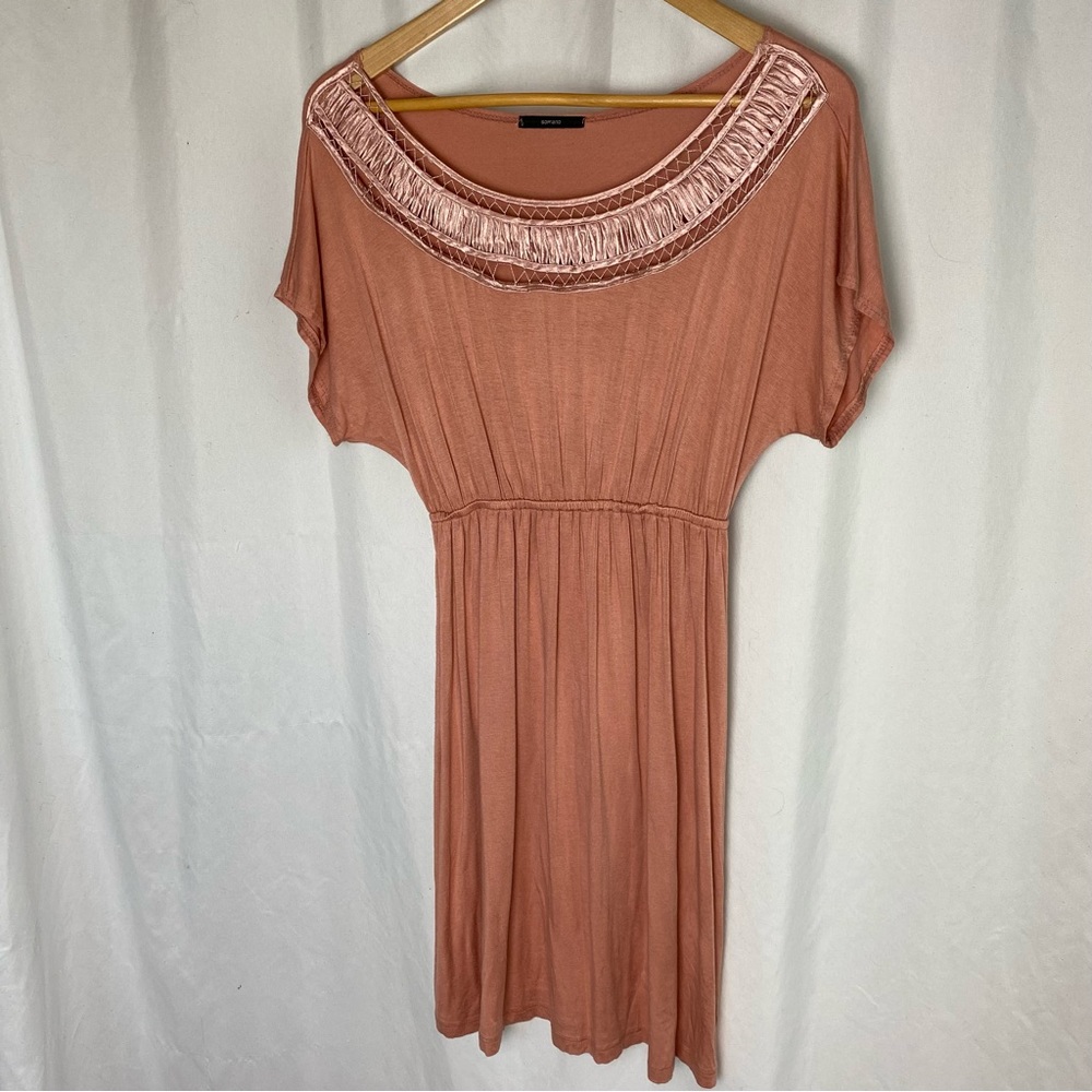 Light Pink Dress Empire Waist Size Small